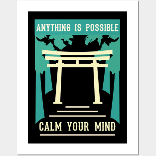 anything is possible calm your mind recolor 04 Posters and Art